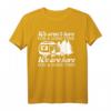 Nettes Camping-Wochenenddesign für Wohnmobilbesitzer - Stylisches T-Shirt für Wochenendausflüge und Campingliebhaber