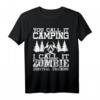 Zombie Survival Training Camping Shirt – Lustiges Halloween T-Shirt für Outdoor- und Zombie-Fans, Perfekt als Geschenk für Partys & Camping-Abenteuer