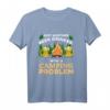 Nur ein weiterer Biertrinker mit einem Camping Problem T-Shirt – Lustiges Geschenk für Bier- und Campingfans zu Weihnachten, Geburtstag oder Vatertag