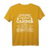 Camping Leg Dich Niemals Mit Einem Camper An T-Shirt – Perfektes Geschenk für Camper, Wohnmobil-Fans & Abenteuerlustige
