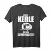 Echte Kerle Ziehen Wohnwagen - Lustiges Camping Fun T-Shirt für Wohnmobil- und Wohnwagen-Liebhaber, ideal als Geschenk für Camping- und Roadtrip-Fans