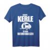 Echte Kerle Ziehen Wohnwagen - Lustiges Camping Fun T-Shirt für Wohnmobil- und Wohnwagen-Liebhaber, ideal als Geschenk für Camping- und Roadtrip-Fans