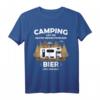 Lustiges Camping T-Shirt mit Spruch für Bierliebhaber & Outdoor-Fans – Perfekt für Camping, Wandern & Lagerfeuerabende
