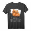Offizielles Capybara Schlafshirt – Süßer Schlafanzug für Tierliebhaber, Morgenmuffel & Schläfer, Perfekt als Geschenk für Familie & Freunde