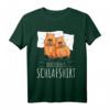 Offizielles Capybara Schlafshirt – Süßer Schlafanzug für Tierliebhaber, Morgenmuffel & Schläfer, Perfekt als Geschenk für Familie & Freunde