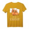 Offizielles Capybara Schlafshirt – Süßer Schlafanzug für Tierliebhaber, Morgenmuffel & Schläfer, Perfekt als Geschenk für Familie & Freunde
