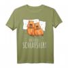 Offizielles Capybara Schlafshirt – Süßer Schlafanzug für Tierliebhaber, Morgenmuffel & Schläfer, Perfekt als Geschenk für Familie & Freunde