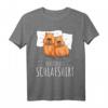Offizielles Capybara Schlafshirt – Süßer Schlafanzug für Tierliebhaber, Morgenmuffel & Schläfer, Perfekt als Geschenk für Familie & Freunde