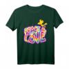 Erdnüsse Woodstock Peace Love T-Shirt – Offiziell lizenzierte Peanuts Kollektion für Fans, Freunde & Familie