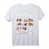Types Of Guinea Pigs T-Shirt - Niedliches Haustier Design für Tierliebhaber, Geburtstags- und Geschenkideen für Meerschweinchenfans
