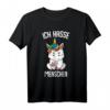 Ich hasse Menschen Einhorn T-Shirt – Lustiges, Ironisches Geschenk für Tierliebhaber, Freunde & Anlässe
