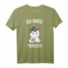 Ich hasse Menschen Einhorn T-Shirt – Lustiges, Ironisches Geschenk für Tierliebhaber, Freunde & Anlässe