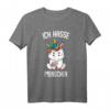 Ich hasse Menschen Einhorn T-Shirt – Lustiges, Ironisches Geschenk für Tierliebhaber, Freunde & Anlässe
