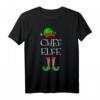 Chef-Elfe Weihnachtsoutfit für Frauen - Perfektes Geschenk für Weihnachten, Familienkostüm & Festtagslook mit Elfenhut, Socken & Schneeflocken