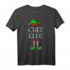 Chef-Elfe Weihnachtsoutfit für Frauen - Perfektes Geschenk für Weihnachten, Familienkostüm & Festtagslook mit Elfenhut, Socken & Schneeflocken