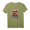 Chihuahua Biker Lustig Hund Motorrad T-Shirt – Witziges Hundedesign für Tier- und Motorradliebhaber