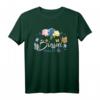 Christliches Bibelvers T-Shirt mit Psalm 23 und Schmetterling - Inspirierende und gesegnete Kleidung für Gläubige