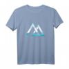 Abstrakt Dreieck Berge Wald T-Shirt mit Ski, Snowboard & Wintermotiven – Perfektes Geschenk für Wintersport- und Naturfans zu Weihnachten, Geburtstag & besonderen Anlässen
