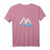 Abstrakt Dreieck Berge Wald T-Shirt mit Ski, Snowboard & Wintermotiven – Perfektes Geschenk für Wintersport- und Naturfans zu Weihnachten, Geburtstag & besonderen Anlässen