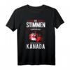 Lustiges Kanada T-Shirt Geschenk mit Flagge & Skyline – Perfekt für Kanadier, Heimatverbundene & Kanada-Liebhaber
