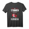 Lustiges Kanada T-Shirt Geschenk mit Flagge & Skyline – Perfekt für Kanadier, Heimatverbundene & Kanada-Liebhaber