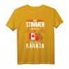 Lustiges Kanada T-Shirt Geschenk mit Flagge & Skyline – Perfekt für Kanadier, Heimatverbundene & Kanada-Liebhaber