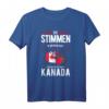 Lustiges Kanada T-Shirt Geschenk mit Flagge & Skyline – Perfekt für Kanadier, Heimatverbundene & Kanada-Liebhaber