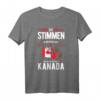 Lustiges Kanada T-Shirt Geschenk mit Flagge & Skyline – Perfekt für Kanadier, Heimatverbundene & Kanada-Liebhaber