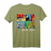 Pura Vida Costa Rica T-Shirt mit Strand, Tieren & buntem Design – Perfektes Souvenir für Costa Rica Fans & Urlauber