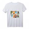Damen Pura Vida Costa Rica T-Shirt mit V-Ausschnitt – Perfektes Souvenir und Geschenk für Costa Rica Fans