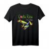 Costa Rica Pura Vida Reise-Andenken T-Shirt mit Baumfrosch – Perfektes Geschenk für Naturliebhaber, Surfer & Dschungelfans