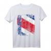 Costa Rica Flagge T-Shirt für Damen, Herren & Kinder - Klassisch geschnitten, doppelt genäht
