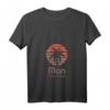 Damen V-Ausschnitt T-Shirt mit Palme und Elfenbeinküste Motiv - Perfektes Souvenir für Reisen und Urlaub