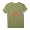 Damen V-Ausschnitt T-Shirt mit Palme und Elfenbeinküste Motiv - Perfektes Souvenir für Reisen und Urlaub