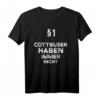 §1 Cottbuser Haben Immer Recht Geschenk-Idee - Lustiges Cottbus T-Shirt als Weihnachtsgeschenk für Cottbuserinnen und Fans