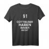 §1 Cottbuser Haben Immer Recht Geschenk-Idee - Lustiges Cottbus T-Shirt als Weihnachtsgeschenk für Cottbuserinnen und Fans