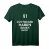 §1 Cottbuser Haben Immer Recht Geschenk-Idee - Lustiges Cottbus T-Shirt als Weihnachtsgeschenk für Cottbuserinnen und Fans