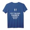 §1 Cottbuser Haben Immer Recht Geschenk-Idee - Lustiges Cottbus T-Shirt als Weihnachtsgeschenk für Cottbuserinnen und Fans