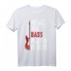 Relax The Bass Player Is Here Bass Gitarre Musiker Lustiges T-Shirt – Perfektes Geschenk für Bassisten, Musiker & Musikliebhaber