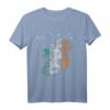 Vintage Irland Irland Irische Flagge Farben T-Shirt - Klassisch geschnitten mit doppeltem Saum