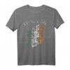 Vintage Irland Irland Irische Flagge Farben T-Shirt - Klassisch geschnitten mit doppeltem Saum