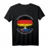 Deutsch Aufgewachsen mit Slowakischen Wurzeln T-Shirt – Flaggenmotiv für Stolz auf doppelte Herkunft & Familienwurzeln