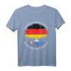 Deutsch Aufgewachsen mit Slowakischen Wurzeln T-Shirt – Flaggenmotiv für Stolz auf doppelte Herkunft & Familienwurzeln