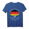 Deutsch Aufgewachsen mit Slowakischen Wurzeln T-Shirt – Flaggenmotiv für Stolz auf doppelte Herkunft & Familienwurzeln