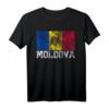 Moldawien Flagge National Pride Roots Familien Matching T-Shirt - Perfekt für Vatertag, Muttertag, Weihnachten & besondere Anlässe