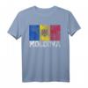 Moldawien Flagge National Pride Roots Familien Matching T-Shirt - Perfekt für Vatertag, Muttertag, Weihnachten & besondere Anlässe