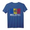 Moldawien Flagge National Pride Roots Familien Matching T-Shirt - Perfekt für Vatertag, Muttertag, Weihnachten & besondere Anlässe