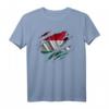 Hungary Hungarian Flag T-Shirt - Klassisch geschnitten, doppelt genähter Saum, perfektes Geschenk für Ungarn-Fans und Reisebegeisterte