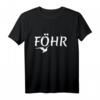 HapKoala Föhr Wyk T-Shirt – Souvenir & Geschenkidee für Föhr-Liebhaber, Urlaub auf Nordseeinsel mit Möwe Design