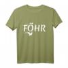 HapKoala Föhr Wyk T-Shirt – Souvenir & Geschenkidee für Föhr-Liebhaber, Urlaub auf Nordseeinsel mit Möwe Design
